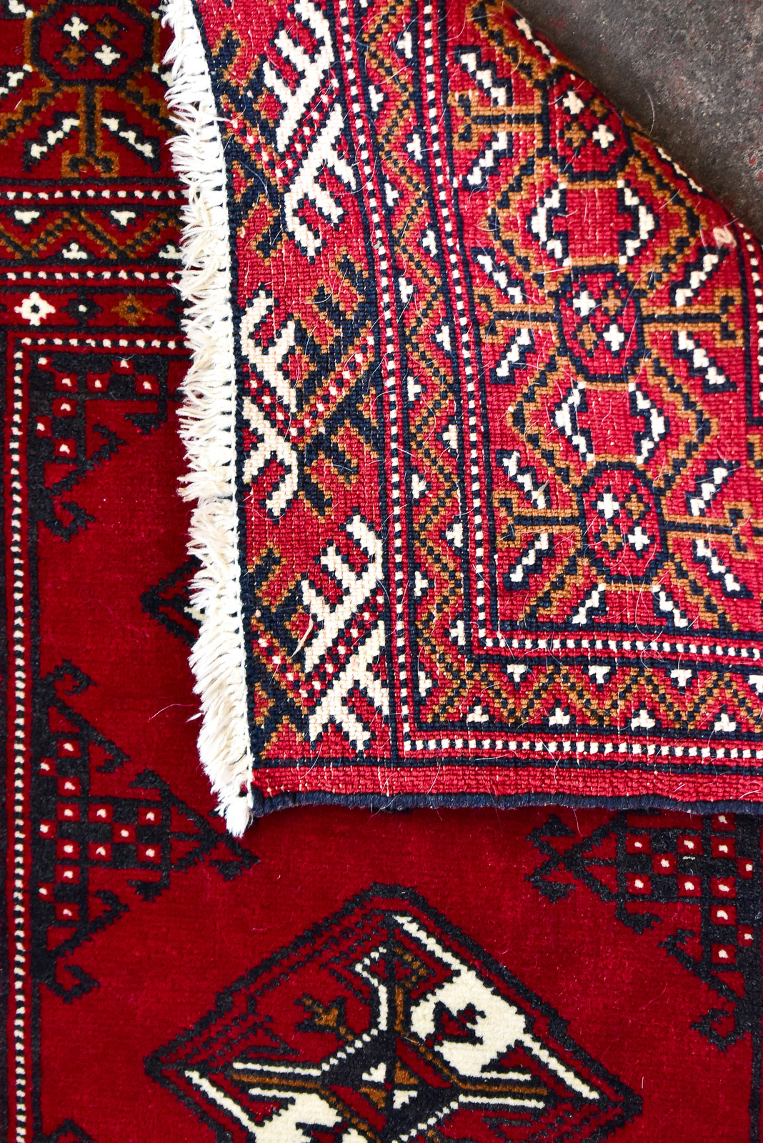 AFGHAN TURKMEN WOOL RUG