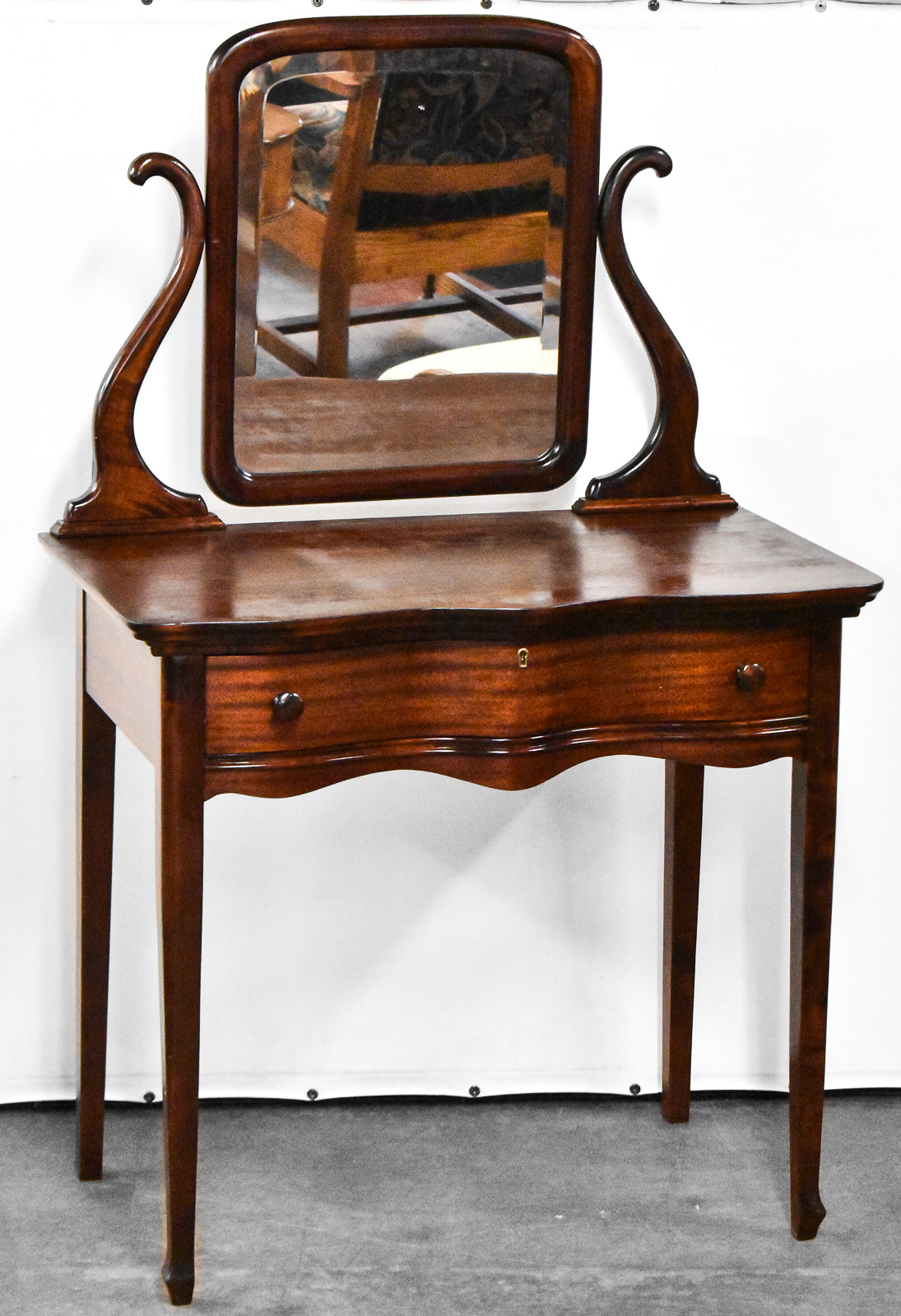EDWARDIAN STYLE DRESSING TABLE VANITY
