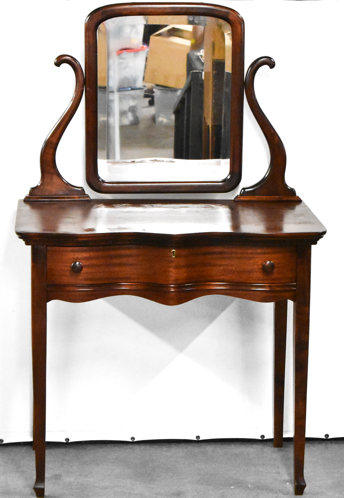 EDWARDIAN STYLE DRESSING TABLE VANITY