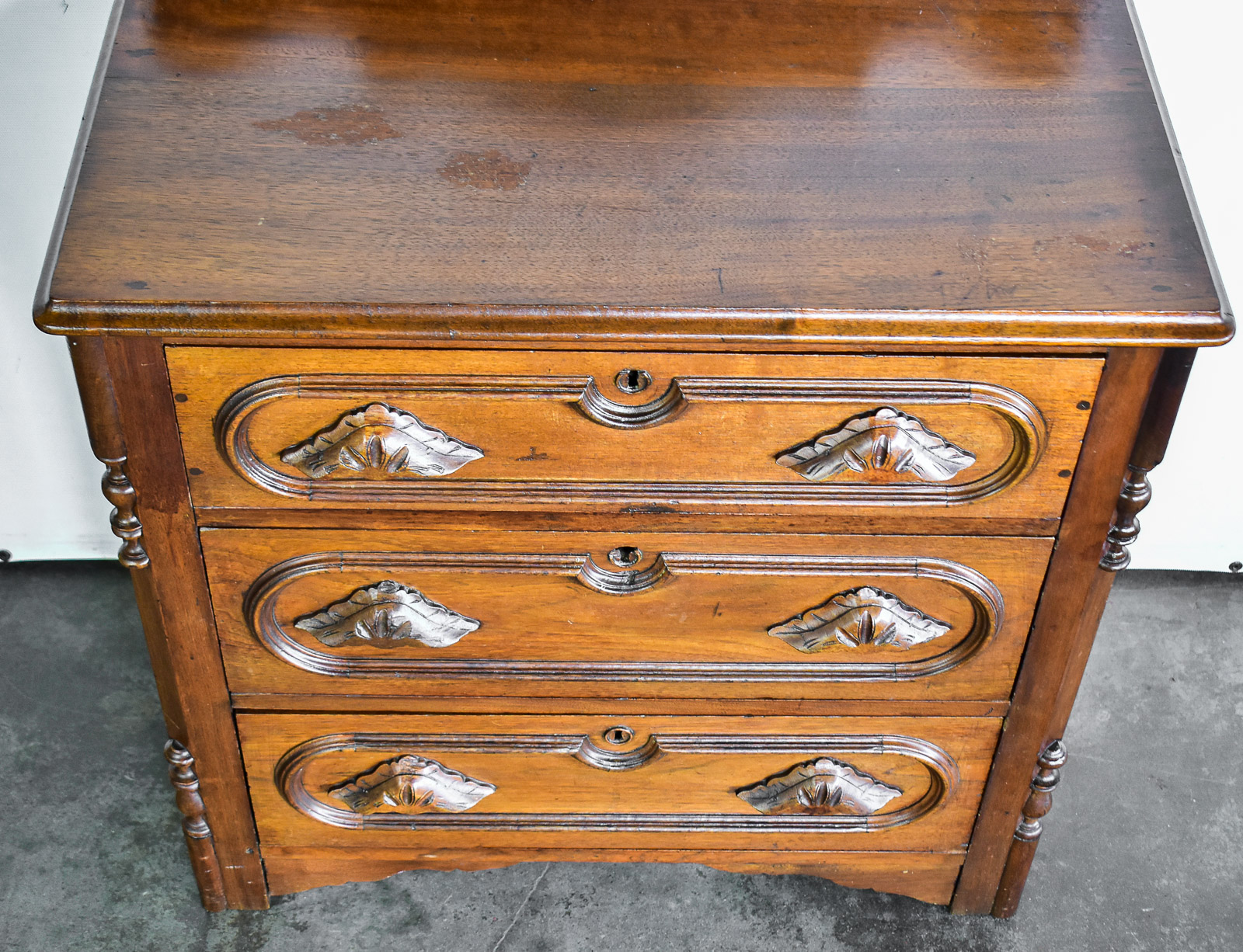 EASTLAKE STYLE CHEST OF DRAWERS