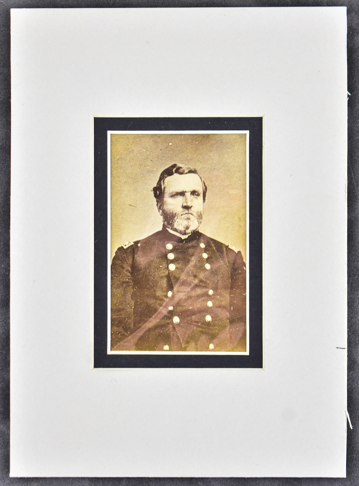 MAJOR GENERAL GEORGE HENRY THOMAS CARTE-DE-VISITE PHOTOGRAPH