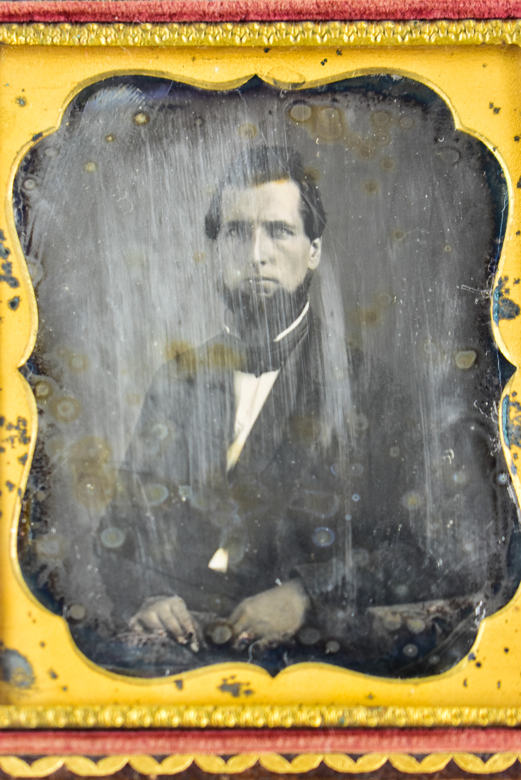 TRIO OF MALE AMBROTYPES