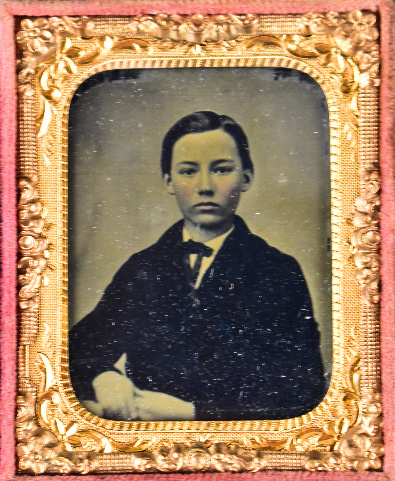 TRIO OF MALE AMBROTYPES