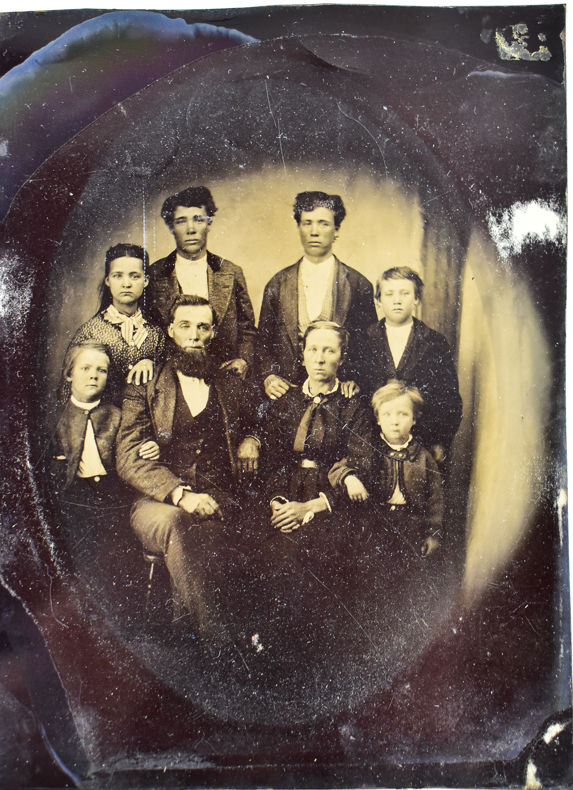 FAMILY TIN TYPE TRIO