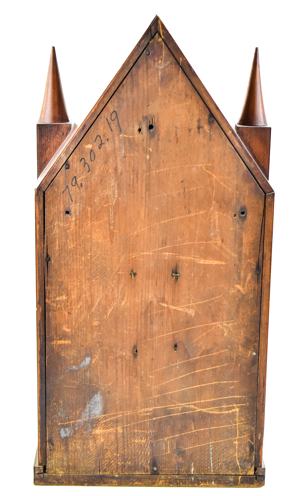 ELISHA MANROSS STEEPLE CLOCK, C. 1840s