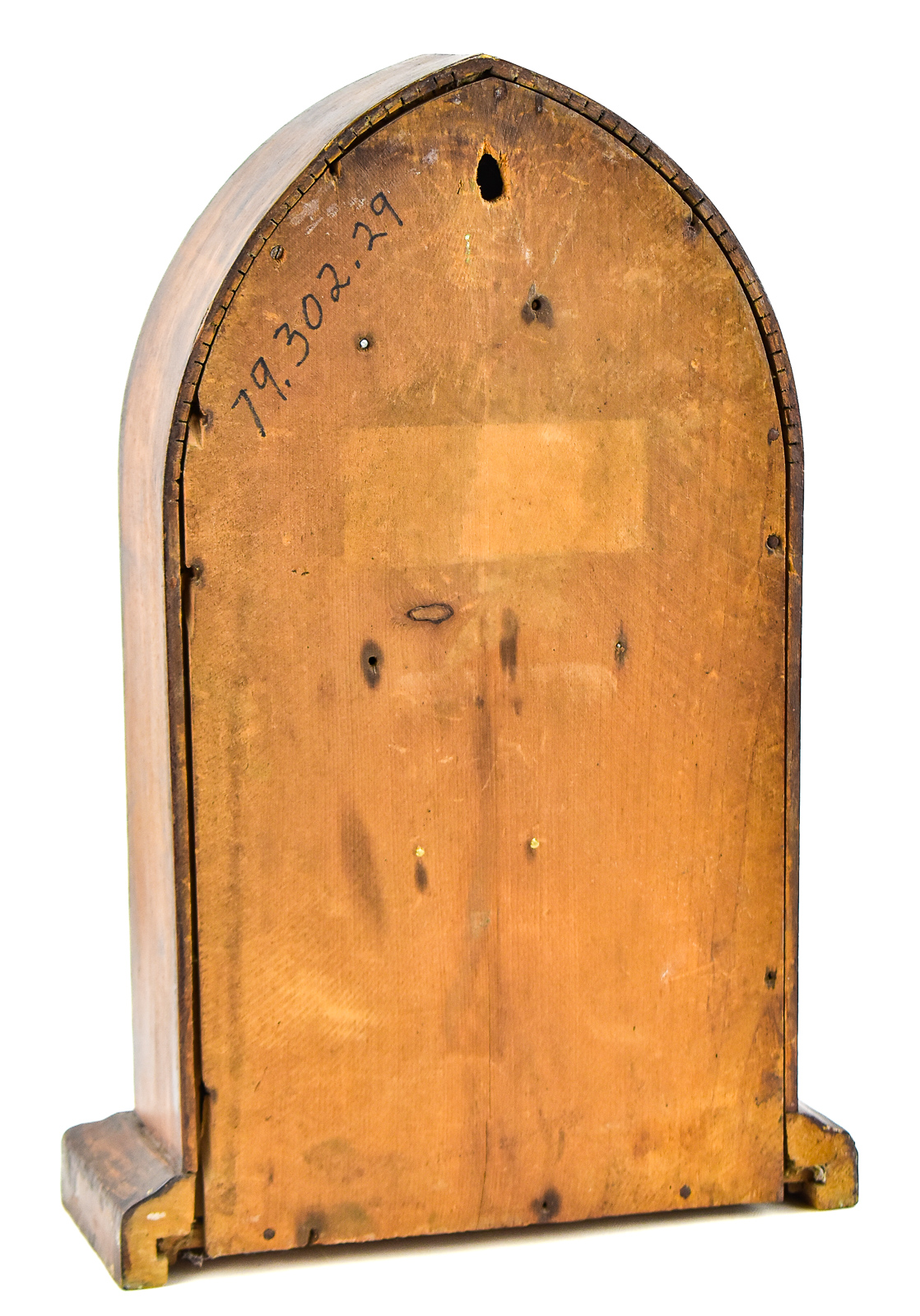 BEEHIVE MANTEL SHELF CLOCK, WATERBURY CLOCK COMPANY