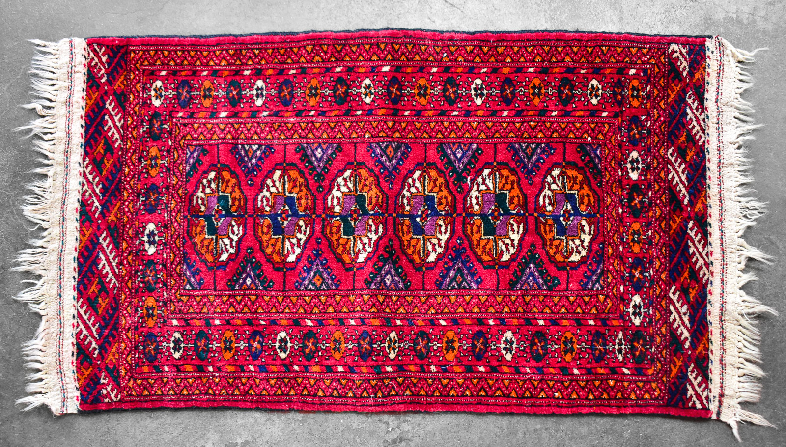 AFGHAN TURKMEN WOOL RUG