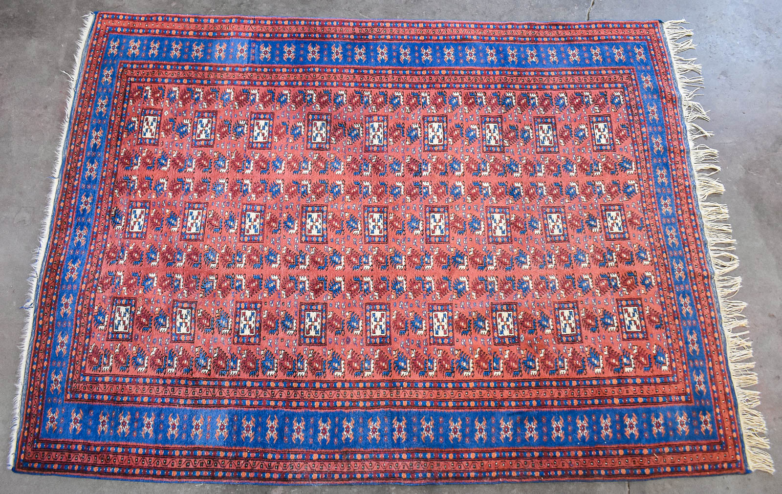 YOMUT TURKMEN WOOL RUG