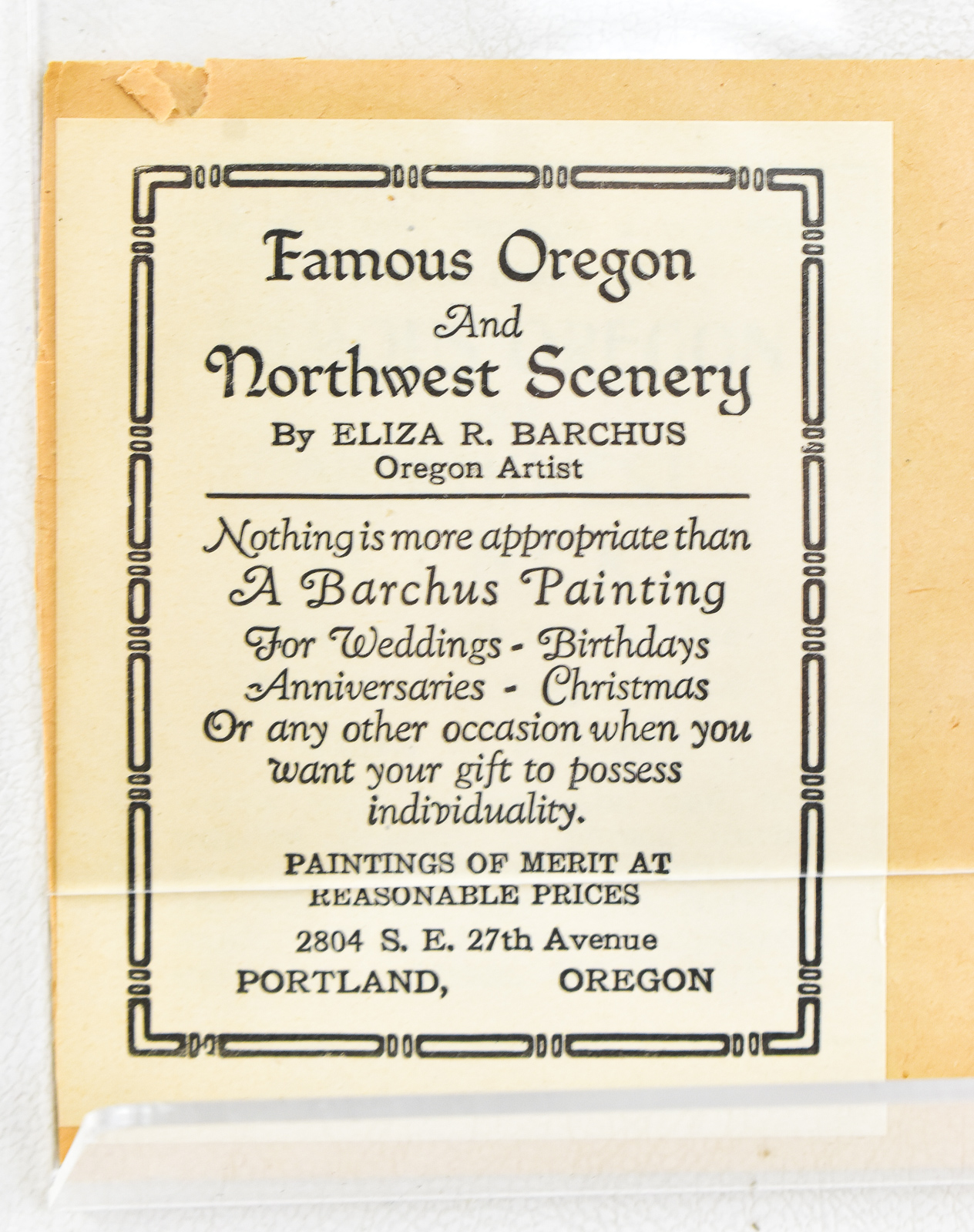 ELIZA BARCHUS MOUNT HOOD PAINTING POSTCARD COLLECTION