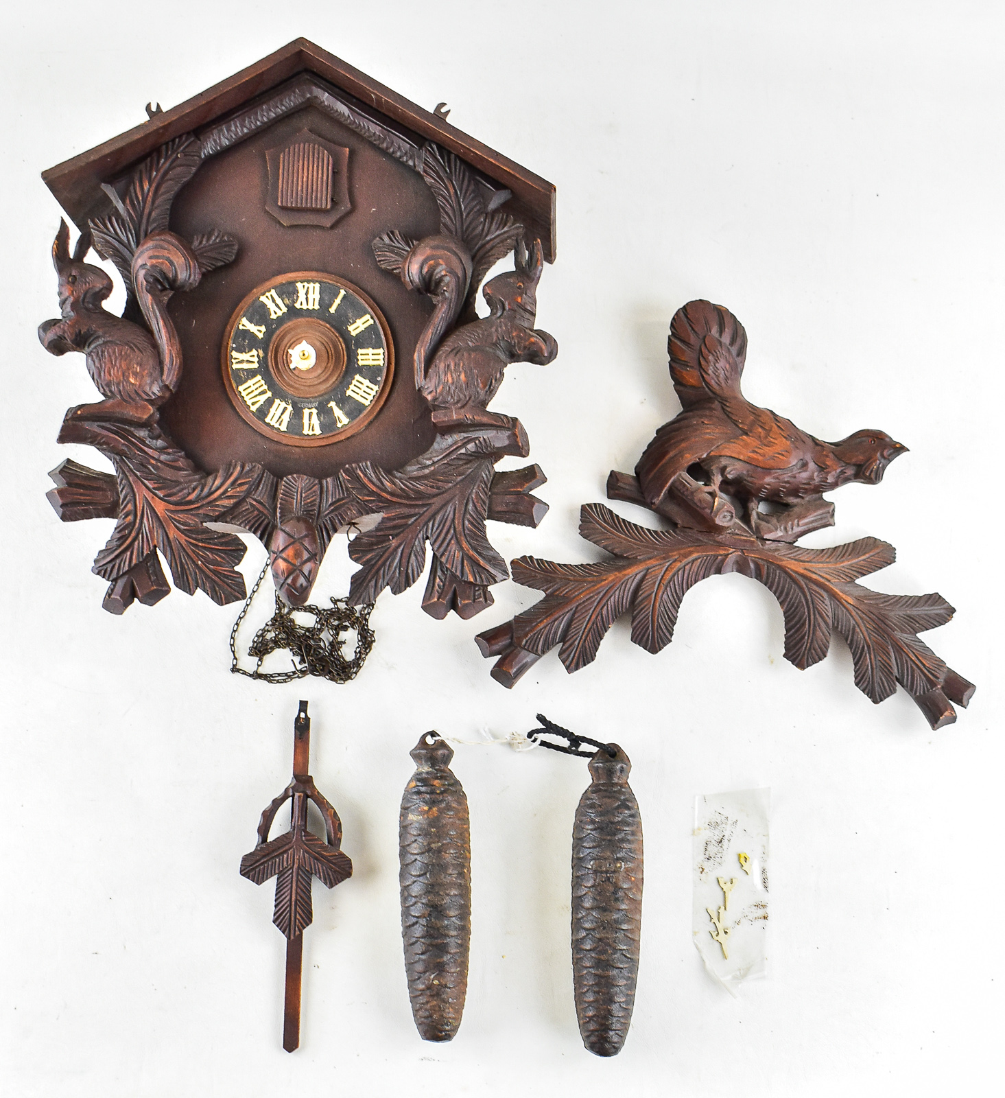 GERMAN BLACK FOREST STYLE CUCKOO CLOCK