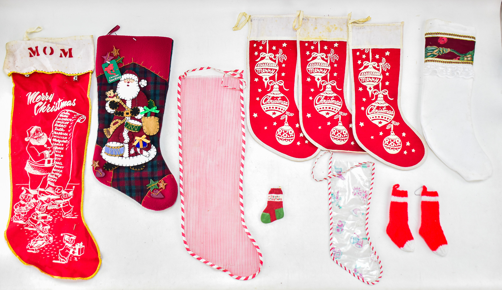 11 CHRISTMAS STOCKINGS