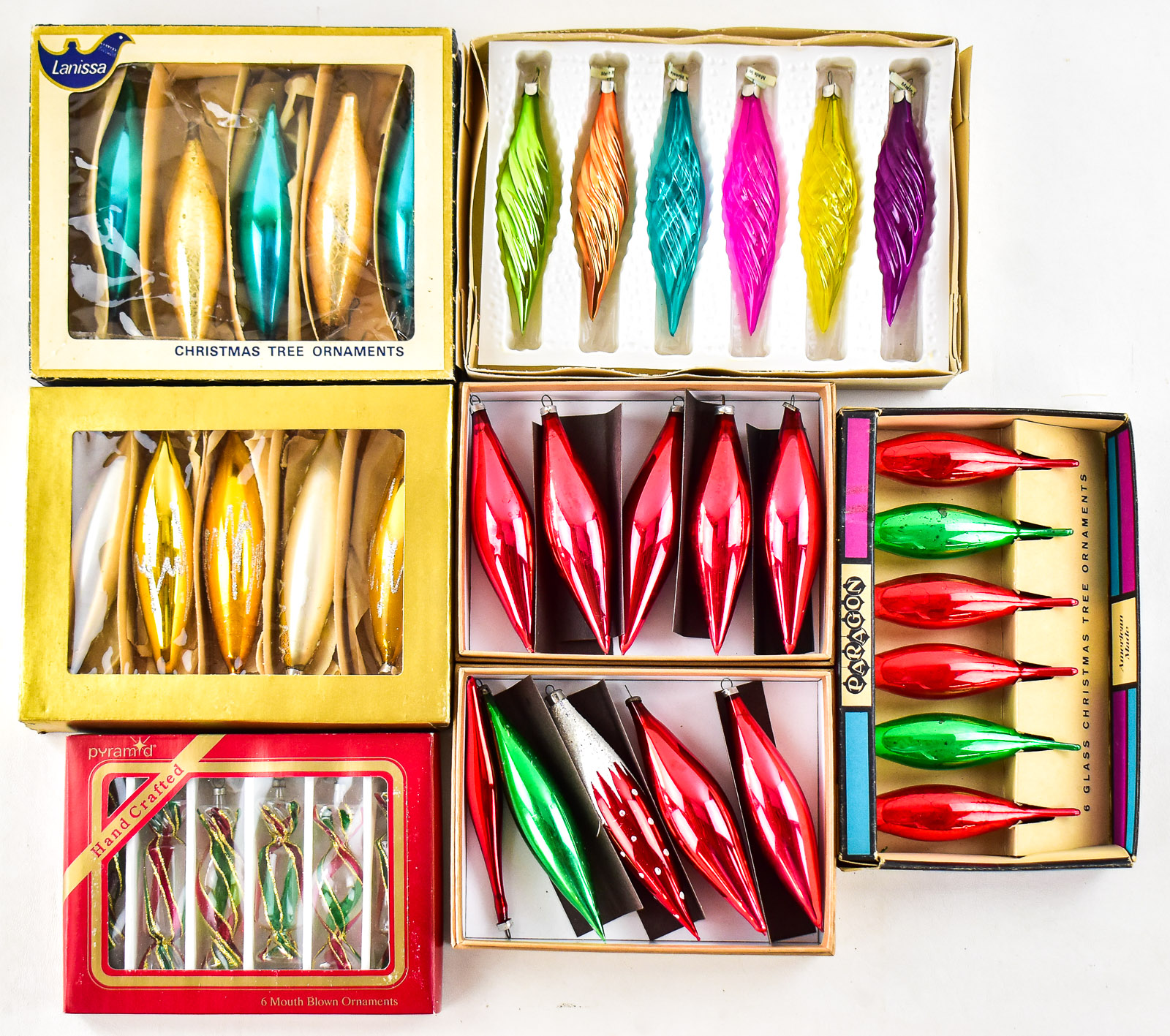 TEARFROP CHRISTMAS ORNAMENT ASSORTMENT