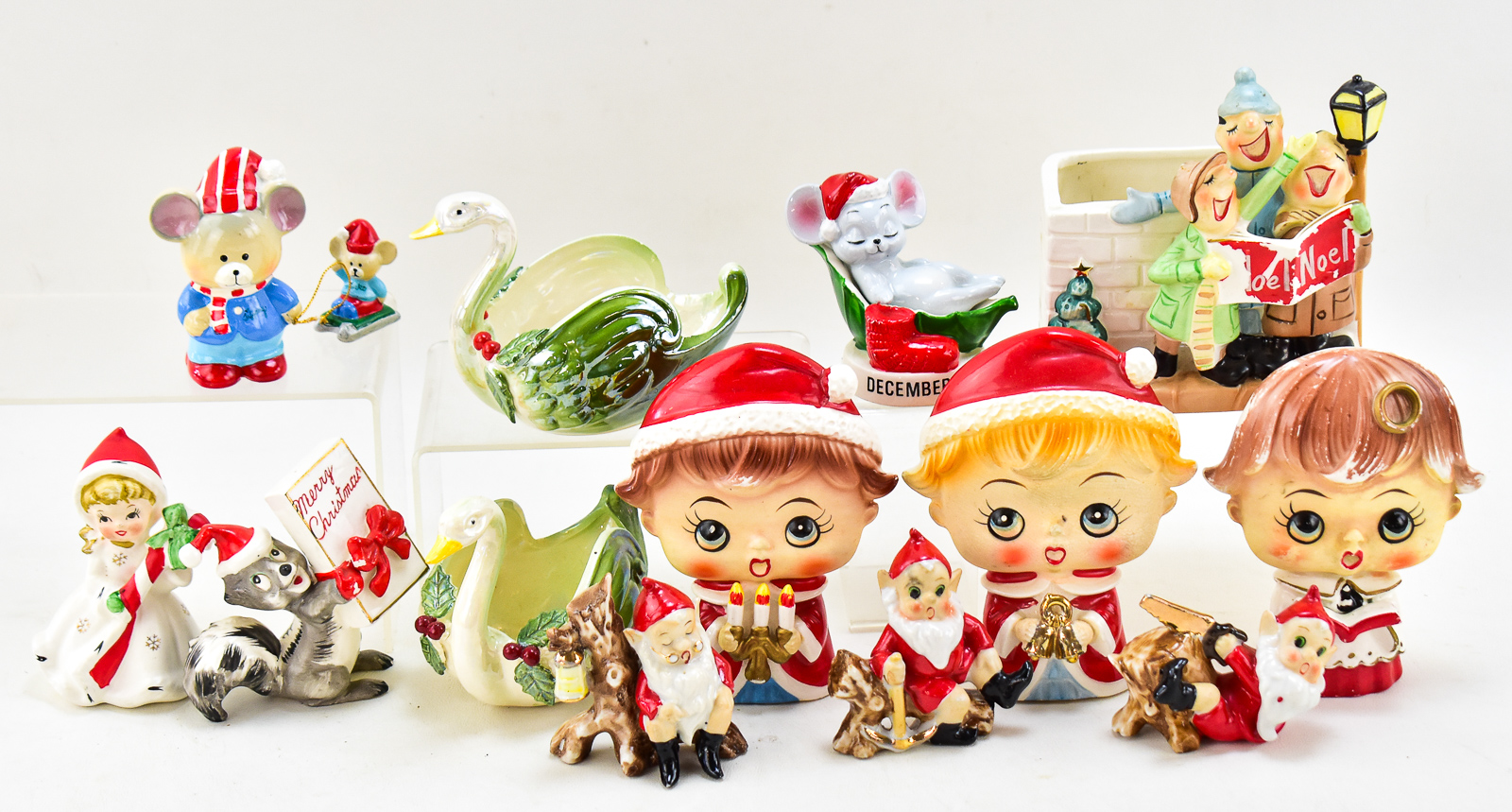 CERAMIC CHRISTMAS FIGURES COLLECTION