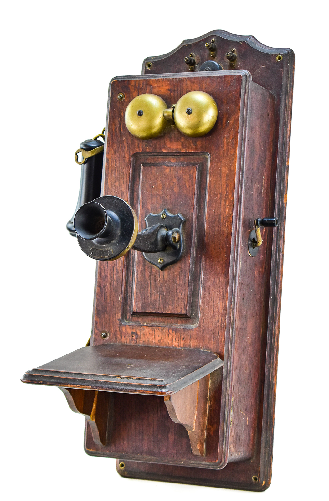 HAND-CRANK WALL TELEPHONE