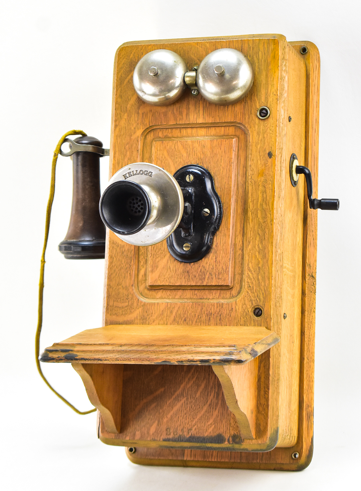 KELLOGG HAND-CRANK TELEPHONE