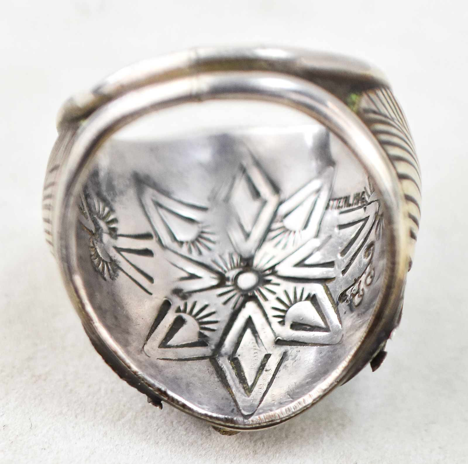 MEN'S BUFFALO STERLING SILVER RING