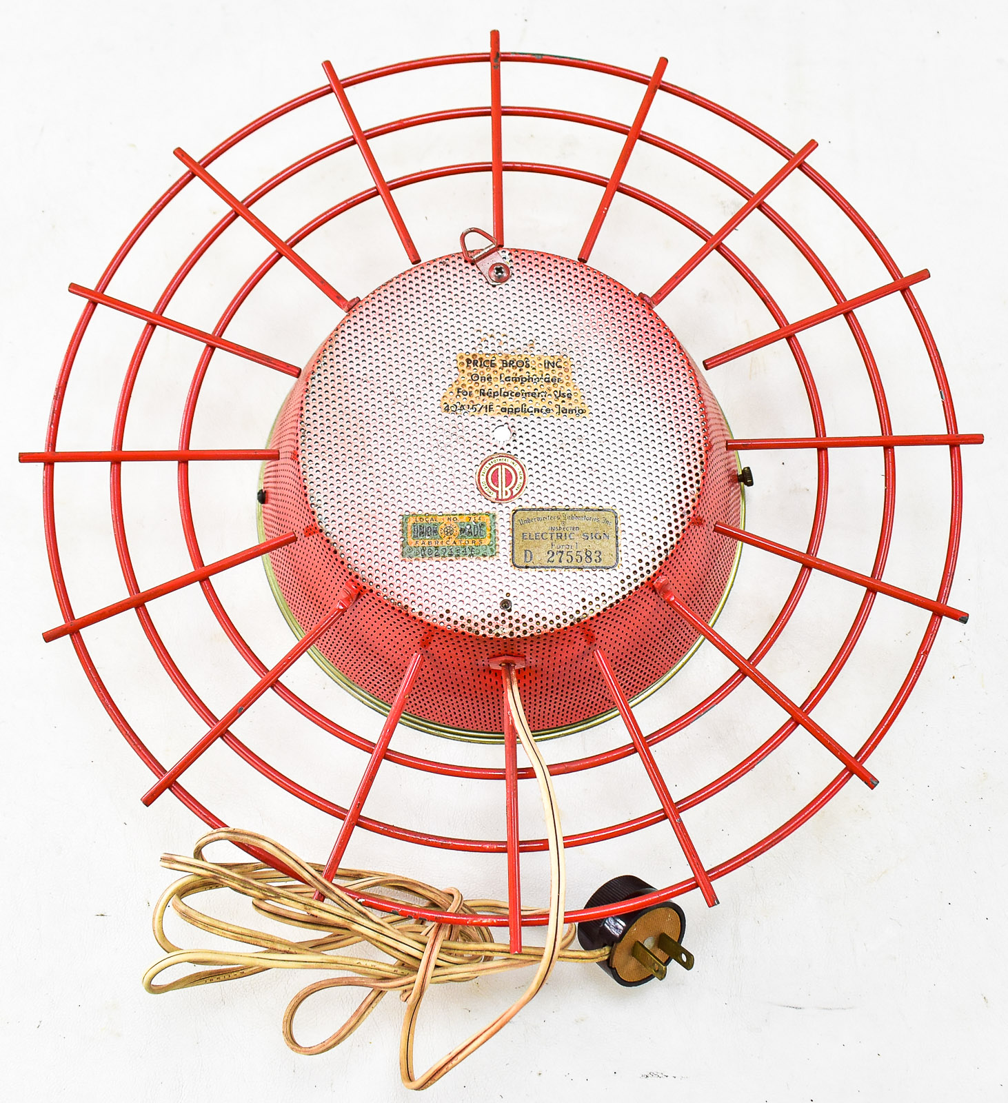 COCA COLA LIGHT UP "TRELLIS" WALL SIGN