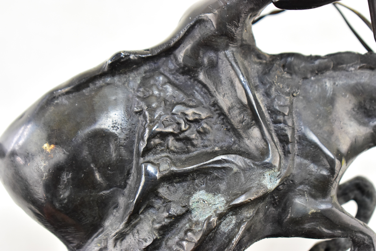 "CHEYENNE" BRONZE STATUE