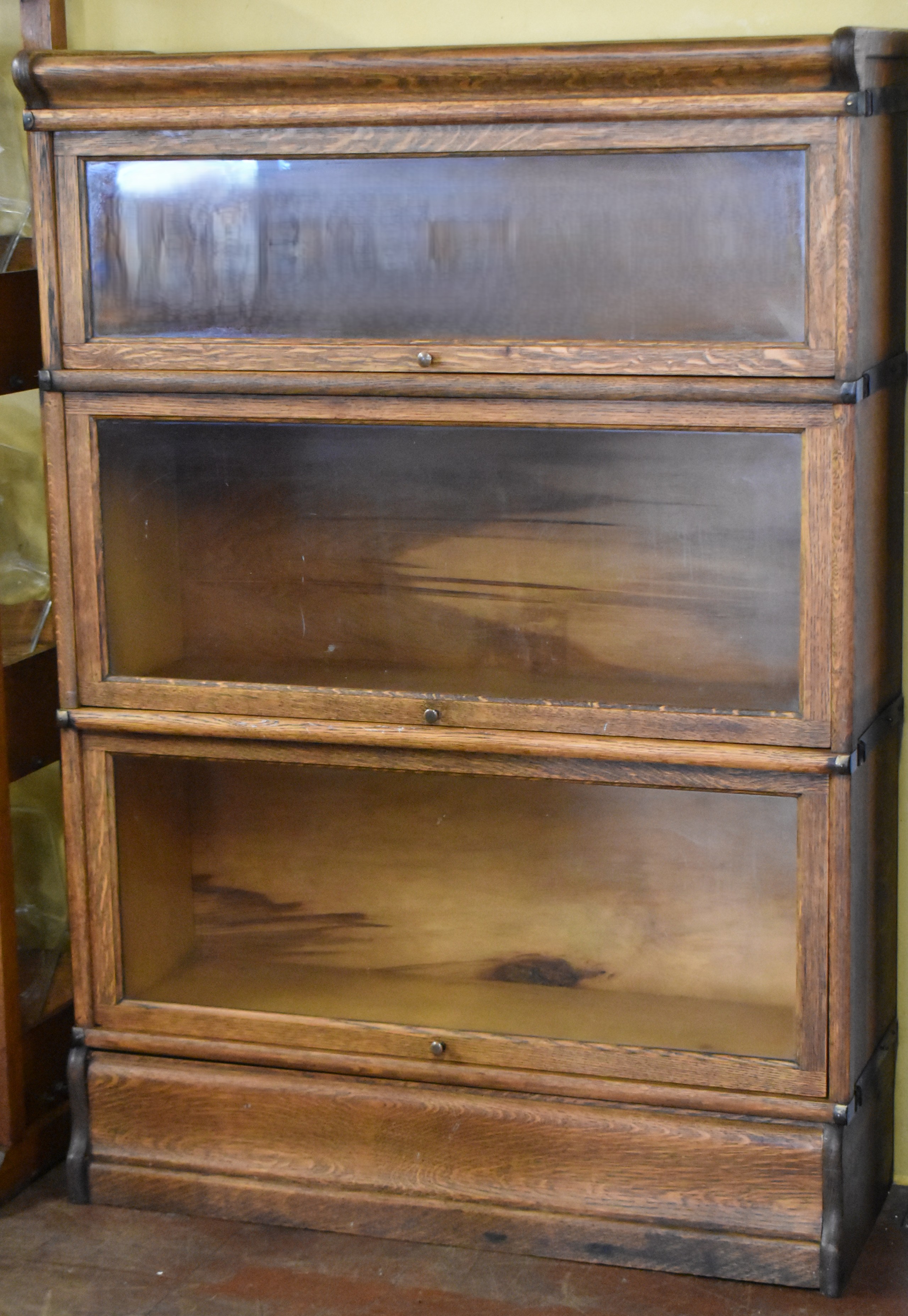 THREE-STACK BARRISTER BOOKCASE