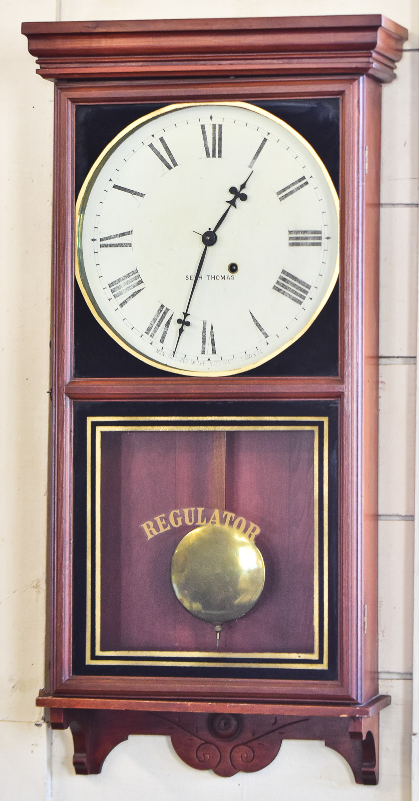 SETH THOMAS REGULATOR WALL CLOCK
