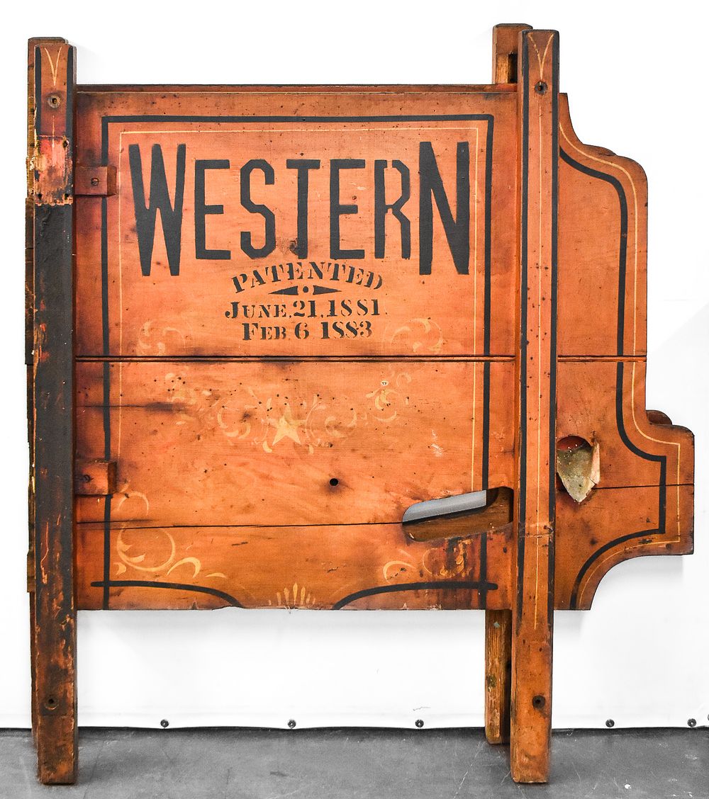 "WESTERN" SEAT CLEANER MACHINE SIDE PANEL