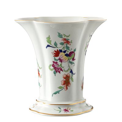 VISTA ALEGRE - Vaso Eduardo II 'Samatra'. Portugal, séc.XX, porcelana da Fábrica da Vista Alegre 