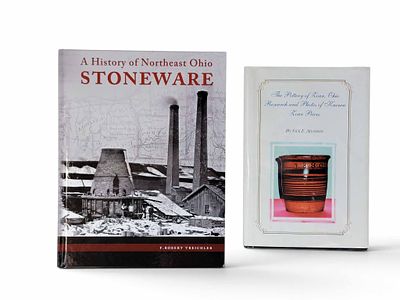 TWO BOOKS ON OHIO POTTERY. Includes Jack Adamson, The Pottery of Zoar, Ohio: Research and Photos 