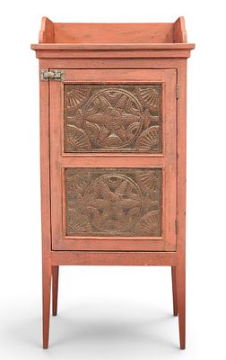 DIMINUTIVE PIE / FOOD SAFE BY JIM SHEPPARD. West Virginia, 20th century. Small size safe with 