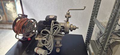 משאבה צנטריפוגלית נירוסטה Pladot / AEG •	יצרן משאבה: פלדות ישראל •	דגם משאבה:2-15-2 •	יצרן 
