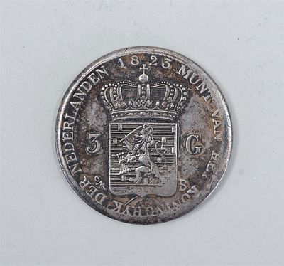 3 Guilders. William I. 1823