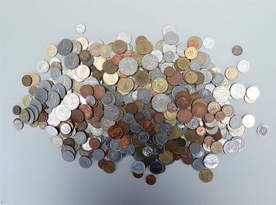 A collection of diverse foreign currency must be seen.