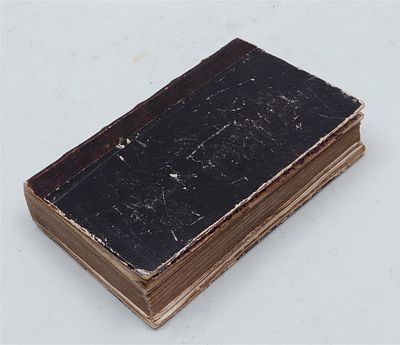 The New Testament, German Bible published in 1756 by Johan Augustin Enax, translated by Dr. 