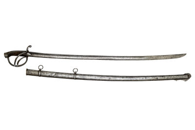 Сабля офицерская обр. 1809 года, Россия. Редкая разновидность сабли легкокавалерийской 