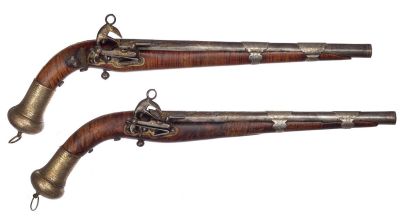 Пистолеты с кремневыми замками, Южный Кавказ/Персия, XIX век