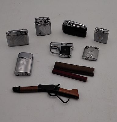 Collection of Butane and Petrol Lighters to Include Ronson Varaflame and Windsor Models, IM 