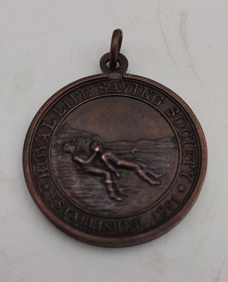 Royal Life Saving Society Bronze Medal Awarded to D. Mackenzie, July 1932