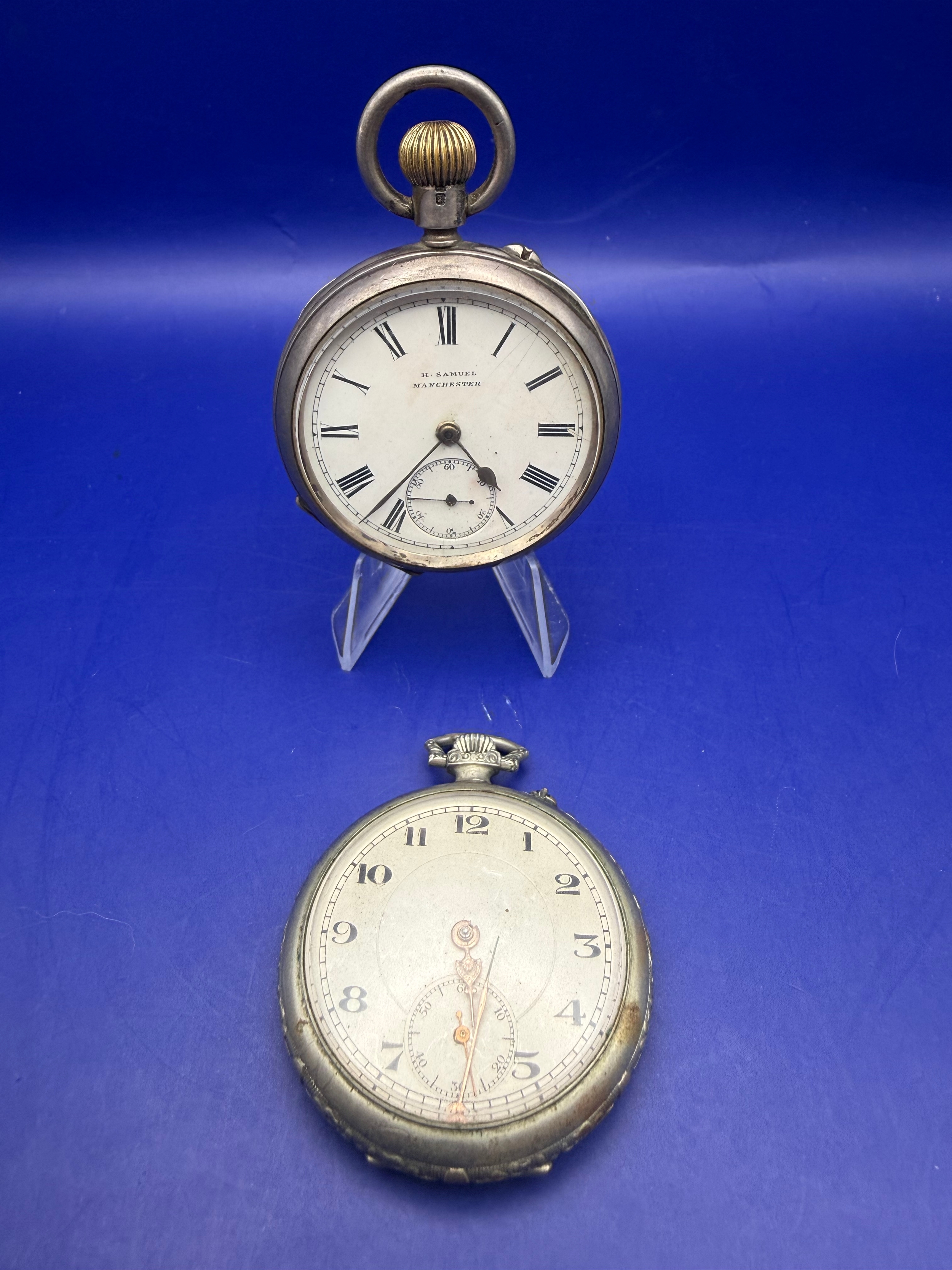 1901 Chester Assay Hallmarked 925 Sterling Silver H Samuel Manchester Pocket