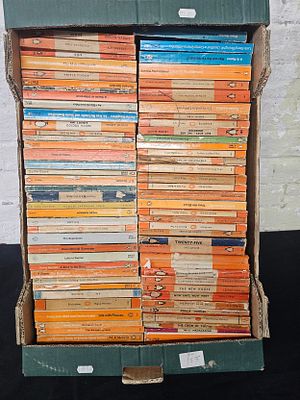 Large Collection Of Vintage Penguin Books And Paperbacks Circa 1940s–1970s Including Hemingway 