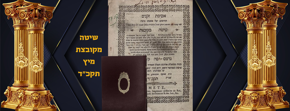 ספר יסוד. אסיפת זקנים (שיטה מקובצת) מיץ תקכ"ד - חידושים על מסכת ביצה
הסכמות גדולי אשכנז. סטפנסקי 