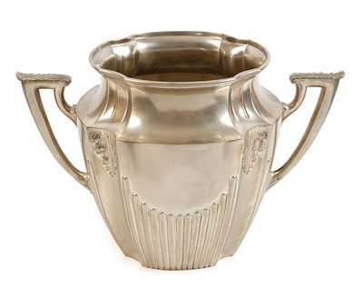 Sektkühler im klassizistischen StilAnfang 20. Jh., Silber gestempelt 800, Halbmond, Krone 