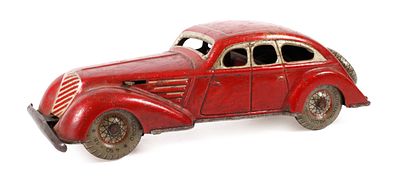 Distler Wendeauto. Distler Wendeauto um 1930, Patentangabe und Angabe Made in Germany 