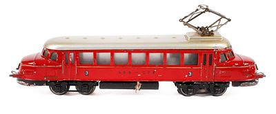 M&auml;rklin Schweizer Schnelltriebwagen "Roter Pfeil". M&auml;rklin Schweizer Schnelltriebwagen "Roter 