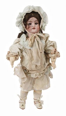 Simon & Halbig Porzellankopfpuppe. Simon und Halbig Porzellankopfpuppe M&auml;dchen, ab 1892 