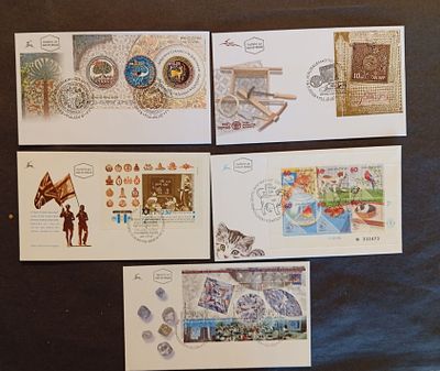 בולי ישראל -מעטפות 
לוט מעטפות יום ראשון עם 