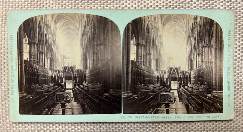 Westminster Abbey Interior – The Choir Looking East – London, Late 19th Century – London 