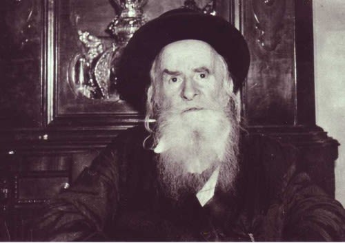 A rare letter - kvittel from the Admor Rabbi Menachem Ben Zion Halberstam of Sanz, author of 