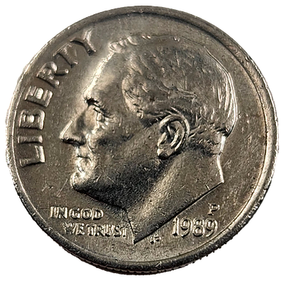 מידיו הקדושות של הרבי- מטבע דיים 1989. מצורף אישור בכתב מאת המקבל ממשפחה חבדית. 
מטבעות 