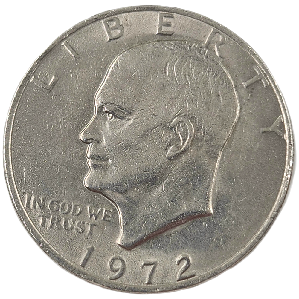 מטבע 1 דולר אייזנהאואר - דמי חנוכה מידיו הקדושות של הרבי 
מטבע בערך 1 דולר ארה"ב. מוטבע משנת 