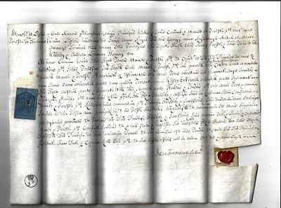 1722 Vellum Manuscript Forest de Dartmoor. A beautifully penned document from the manor of 