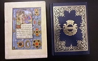 Fine Copy Book of Hours Master of Burgundy. Beautiful reproduction of the Book of Hours of the 